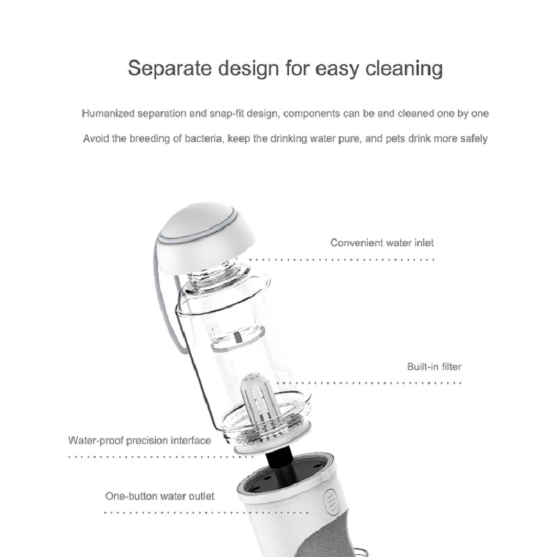 Filtered Travel Water Bottle