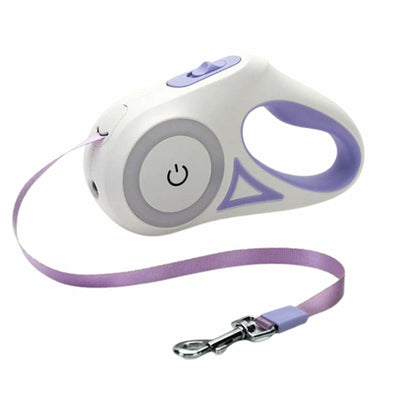 Lighted Retractable Leash