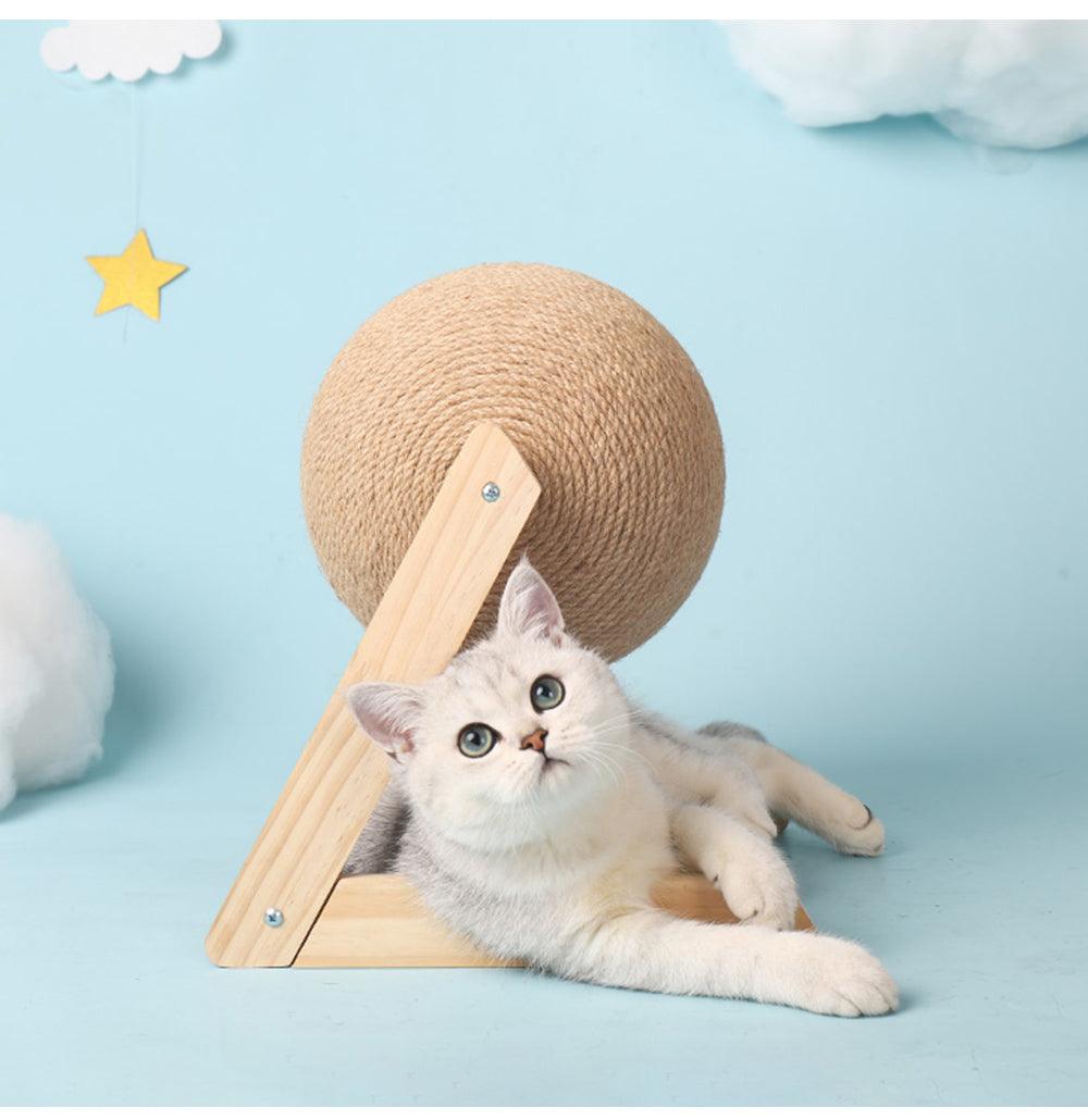 Spinning Cat Scratch Ball