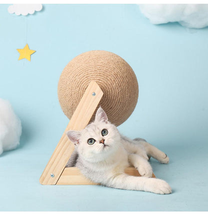 Spinning Cat Scratch Ball