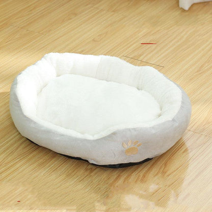 Cozy Haven Round Pet Bed